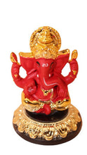 Load image into Gallery viewer, Ganesh Bhagwan Ganesha Statue Ganpati for Home Decor Red