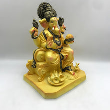 Load image into Gallery viewer, Ganesh Ganesha Ganpati Ganapati Hindu God Hindu God Ganesh fiber idol White