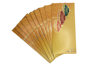 Envelopes Envelope Money holder Diwali Wedding Gift Card Pack of 10 Lemon Yellow