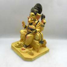 Load image into Gallery viewer, Ganesh Ganesha Ganpati Ganapati Hindu God Hindu God Ganesh fiber idol White