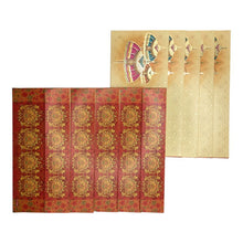 Load image into Gallery viewer, Envelopes Envelope Money holder Diwali Wedding Gift Card Pack of 10 Cream