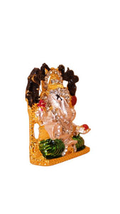 Ganesh Bhagwan Ganesha Statue Ganpati for Home Decor Green