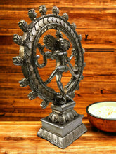 Load image into Gallery viewer, Lord Shiva Dancing Natraj Statue Decorative showpieceGrey