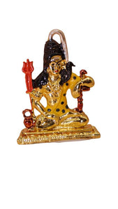 Lord Shiva Shankar Statue Bhole Nath Murti Home Decor( 2cm x 1.5cm x 0.3cm) Gold