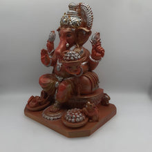 Load image into Gallery viewer, Ganesh Ganesha Ganpati Ganapati Hindu God Hindu God Ganesh fiber idol Multicolor