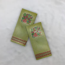 Load image into Gallery viewer, Envelopes Envelope Money holder Diwali Wedding Gift Card Pack of 10 Green