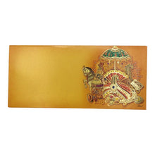 Load image into Gallery viewer, Envelopes Envelope Money holder Diwali Wedding Gift Card Pack of 10 Yellow