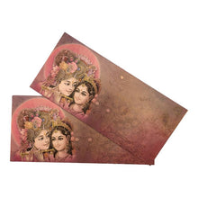 Load image into Gallery viewer, Envelopes Envelope Money holder Diwali Wedding Gift Card Pack of 10 Pink &amp; Grey