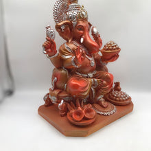 Load image into Gallery viewer, Ganesh Ganesha Ganpati Ganapati Hindu God Hindu God Ganesh fiber idol Multicolor