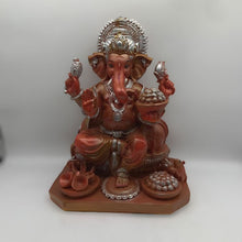 Load image into Gallery viewer, Ganesh Ganesha Ganpati Ganapati Hindu God Hindu God Ganesh fiber idol Multicolor