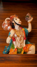 Load image into Gallery viewer, Lord Bahubali Hanuman Idol Bajrang Bali Murti (8cm x 5cm x 3cm) White