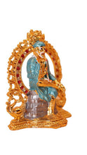 Load image into Gallery viewer, Sai Baba Statue Divine for Your Home/car Decor Gold