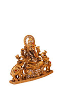 Load image into Gallery viewer, Ganesh Bhagwan Ganesha Statue Ganpati for Home Decor Gold