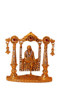 Load image into Gallery viewer, Sai Baba Statue Divine Decor for Your Home Indian Idol Gold