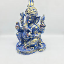 Load image into Gallery viewer, Ganesh Ganesha Ganpati Ganapati Hindu God Hindu God Ganesh fiber idol Orange