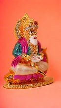 Load image into Gallery viewer, Sindhi Lord God Jhulelal Sai Idol Murti Statue decor Gold