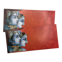 Load image into Gallery viewer, Envelopes Envelope Money holder Diwali Wedding Gift Card Pack of 10 Red