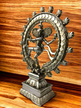 Load image into Gallery viewer, Lord Shiva Dancing Natraj Statue Decorative showpieceGrey