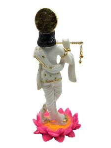 Lord Krishna , Kanha, bal gopal Statue for Home & office decor, temple, diwali Pooja White