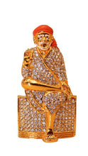 Load image into Gallery viewer, Sai Baba Statue Divine for Your Home/car Decor Gold