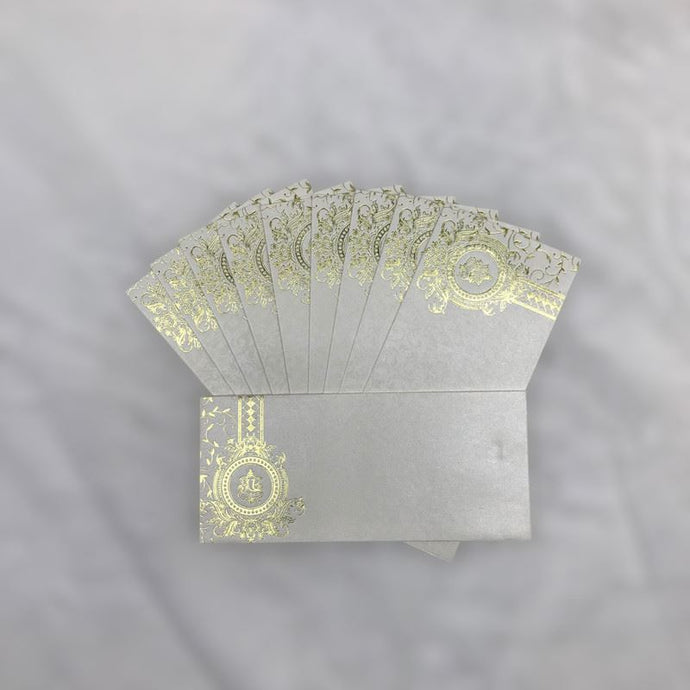 Envelopes Envelope Money holder Diwali Wedding Gift Card Pack of 10 White