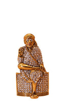 Load image into Gallery viewer, Sai Baba Statue Divine for Your Home/car Decor Gold