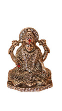 Load image into Gallery viewer, Laxmi Hindu God Hindu God laxmi fiber idol ( 2cm x 1.6cm x 0.8cm) Grey