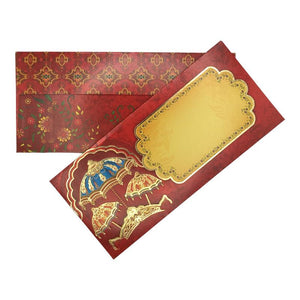 Envelopes Envelope Money holder Diwali Wedding Gift Card Pack of 10 Red yellow