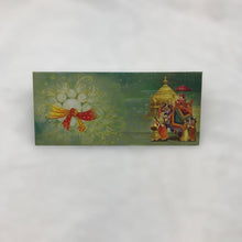 Load image into Gallery viewer, Envelopes Envelope Money holder Diwali Wedding Gift Card Pack of 10 Green