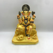 Load image into Gallery viewer, Ganesh Ganesha Ganpati Ganapati Hindu God Hindu God Ganesh fiber idol White