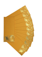 Load image into Gallery viewer, Envelopes Envelope Money holder Diwali Wedding Gift Card Pack of 10 Yellow