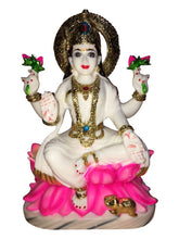 Load image into Gallery viewer, Laxmi Hindu God Hindu God laxmi fiber idol  Gold