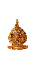 Load image into Gallery viewer, Ganesh Bhagwan Ganesha Statue Ganpati for Home Decor(1.8cm x 1cm x 0.5cm) Gold