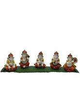 Load image into Gallery viewer, Ganesh Ganesha Ganpati Ganapati Hindu God Hindu God Ganesh fiber idol White