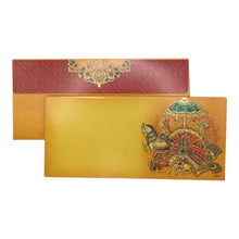 Load image into Gallery viewer, Envelopes Envelope Money holder Diwali Wedding Gift Card Pack of 10 Yellow