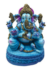 Load image into Gallery viewer, Ganesh Ganesha Ganpati Ganapati Hindu God Hindu God Ganesh fiber idol White