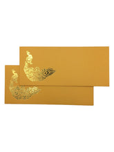 Load image into Gallery viewer, Envelopes Envelope Money holder Diwali Wedding Gift Card Pack of 10 Yellow