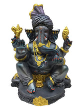 Load image into Gallery viewer, Ganesh Ganesha Ganpati Ganapati Hindu God Hindu God Ganesh fiber idol White