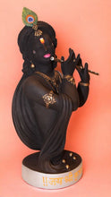 Load image into Gallery viewer, Lord Krishna,Bal gopal Statue,Home,Temple,Office decore(16cm x7.5cm x7.5cm)Black
