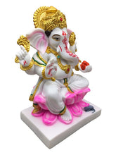 Load image into Gallery viewer, Ganesh Ganesha Ganpati Ganapati Hindu God Hindu God Ganesh fiber idol