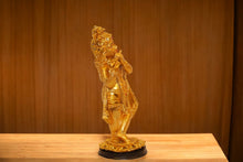 Load image into Gallery viewer, Lord Krishna,Kanha,Bal gopal Statue,Home,Temple,Office decore Gold