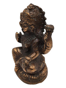 Laxmi Hindu God Hindu God laxmi fiber idol  Brass