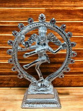 Load image into Gallery viewer, Lord Shiva Dancing Natraj Statue Decorative showpieceSilver