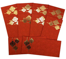 Load image into Gallery viewer, Envelopes Envelope Money holder Diwali Wedding Gift Card Pack of 10 Red