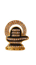 Load image into Gallery viewer, Shivling Idol Murti for Daily Pooja Purpose ( 1.8cm x 1.8cm x 0.5cm) Gold