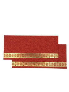 Envelopes Envelope Money holder Diwali Wedding Gift Card Pack of 10 Red