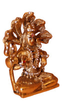 Load image into Gallery viewer, Lord Shiva Shankar Statue Bhole Nath Murti Home Decor ( 3cm x 2cm x 1cm) Gold