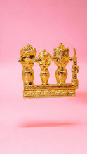 Load image into Gallery viewer, Jagannath ganapati Bhagwan Ganesha Statue Home Decor Gold