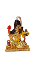 Load image into Gallery viewer, Lord Shiva Shankar Statue Bhole Nath Murti Home Decor( 2cm x 1.5cm x 0.3cm) Gold