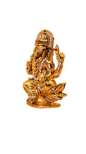 Load image into Gallery viewer, Ganesh Bhagwan Ganesha Statue Ganpati for Home Decor Gold